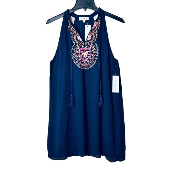 Stitch Fix THML Roonie Lined Boho Embroidered Dress - M - NWT - Picture 1 of 12